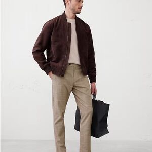 Banana Republic Slim-Tapered Tan Men's Pants